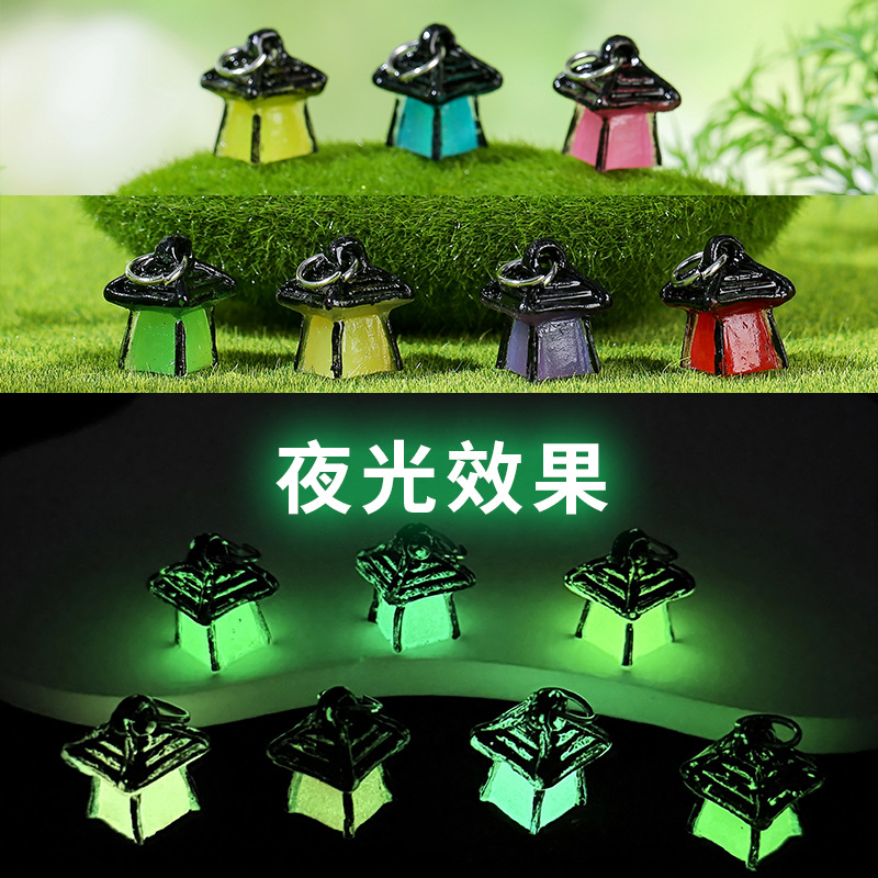 1Set Mini Luminous Hanging Tre - Resin Art Hanging avaliação e preço