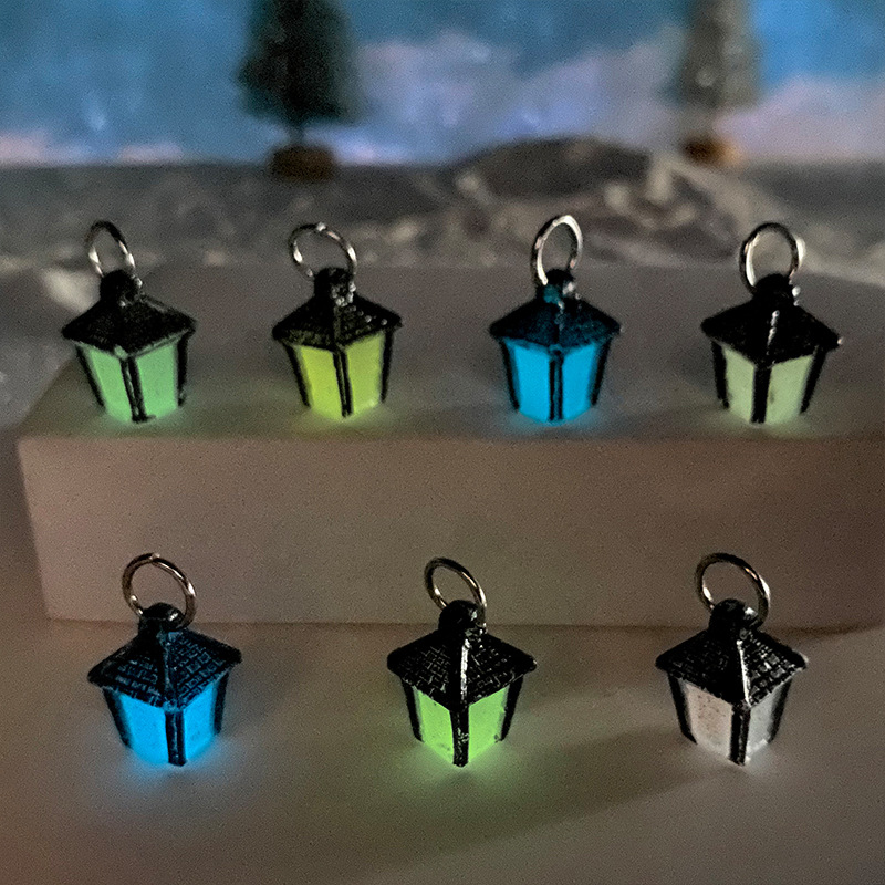 1Set Mini Luminous Hanging Tre - Resin Art Hanging avaliação e preço