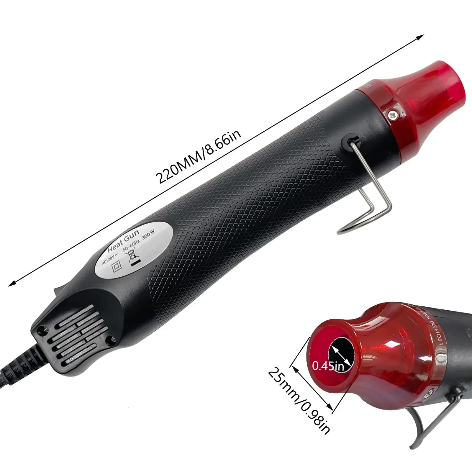 Heat Gun, Mini Hot Air Gun for - Resin Art Heat Gun avaliação e preço