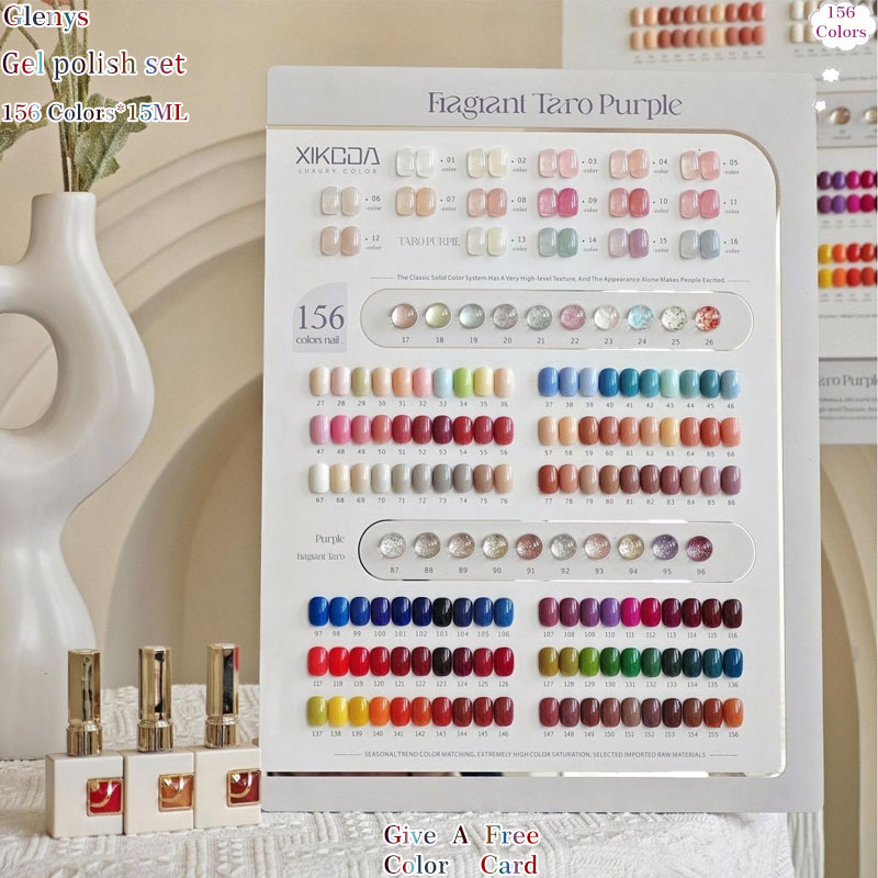 Glenys 156 pieces * 15ml nail  - Resin Art Learning avaliação e preço
