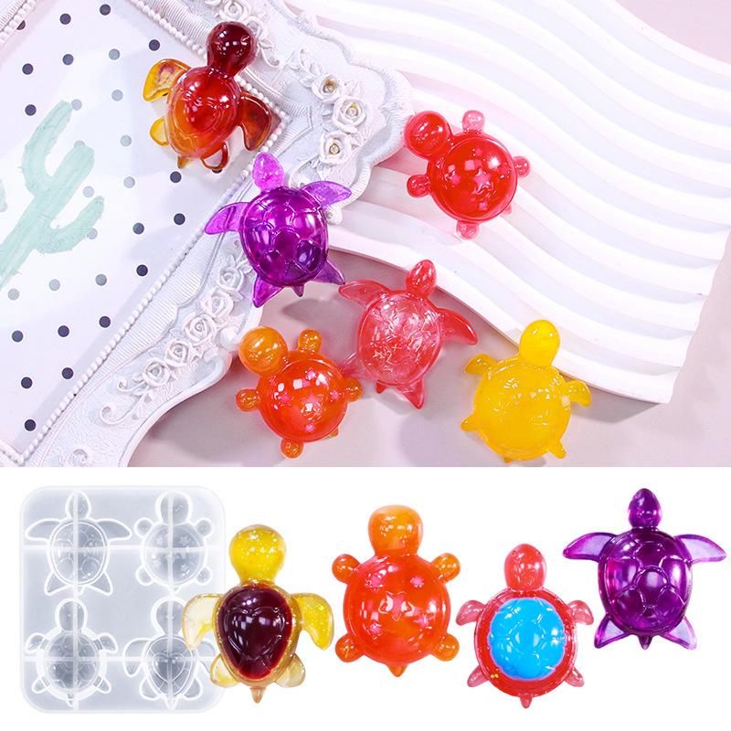 HOT Four Turtles Plaster Silic - Resin Art Heat Gun avaliação e preço
