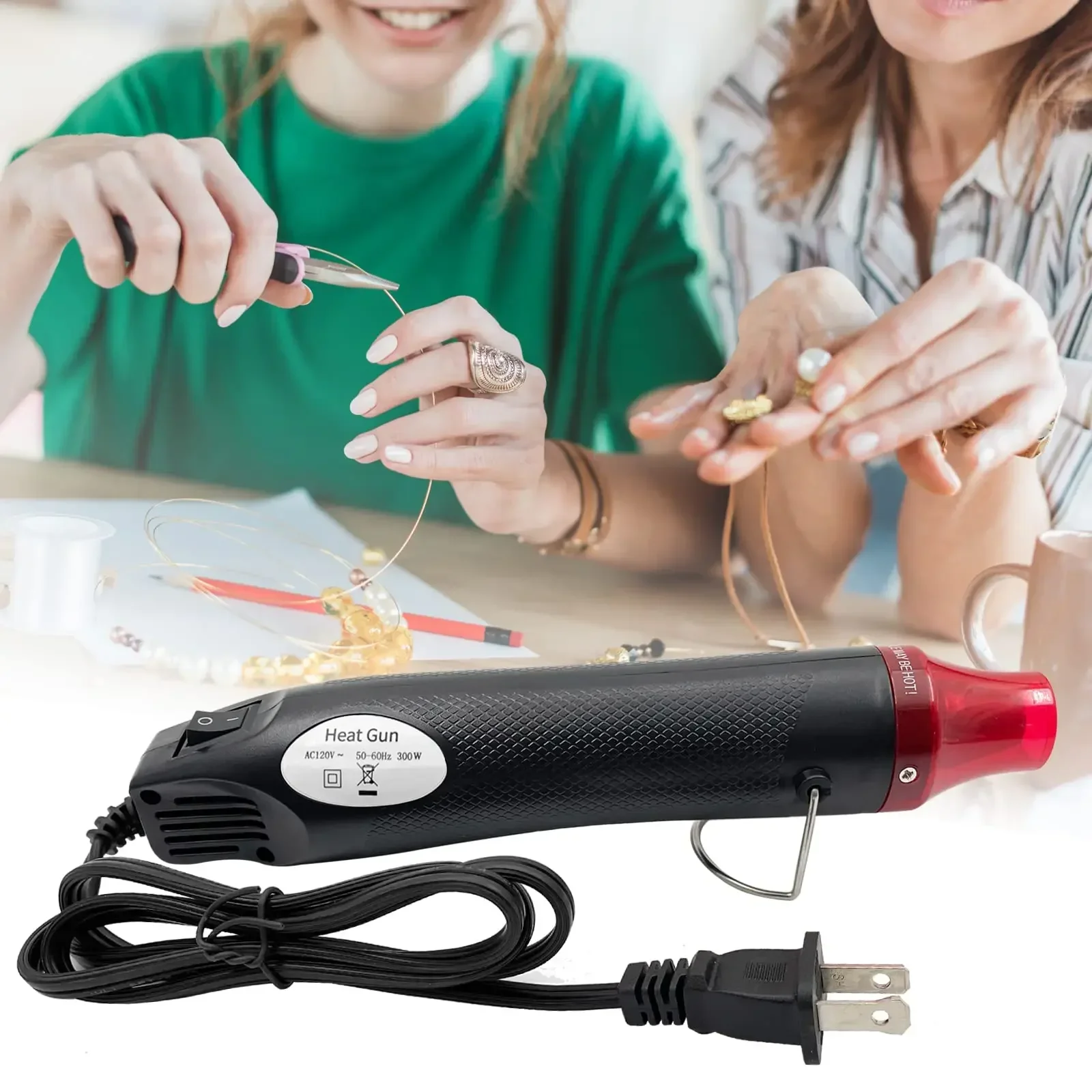 Mini Hot Air Heat Gun for DIY  - Resin Art Heat Gun avaliação e preço
