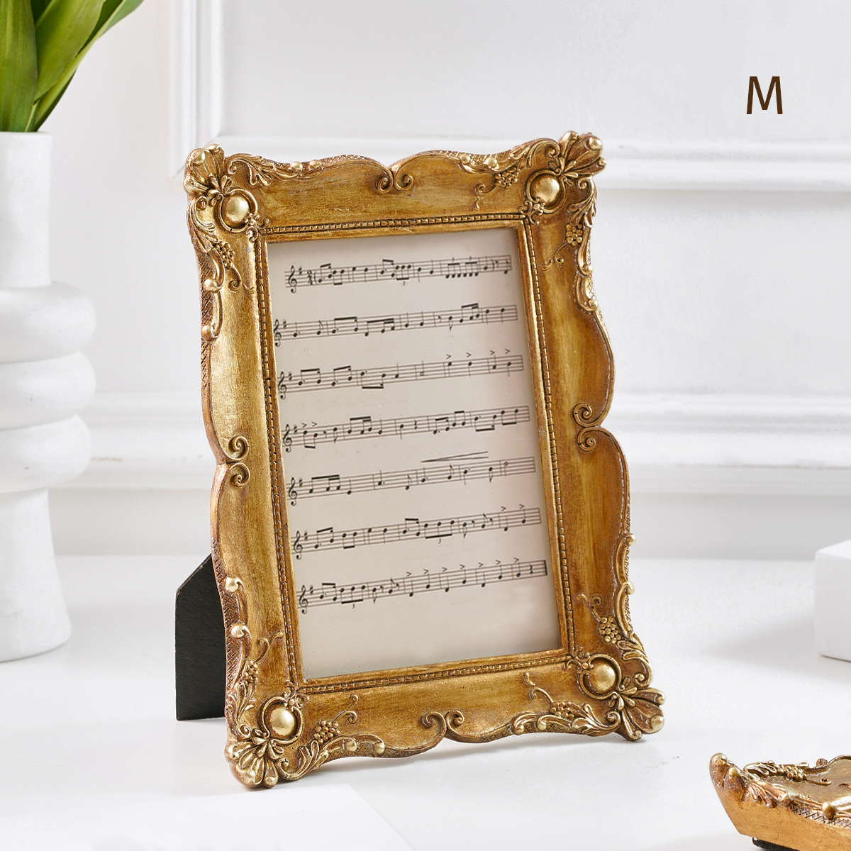 Vintage Gold Lace Photo Frame  - Resin Art For Photo Frame avaliação e preço
