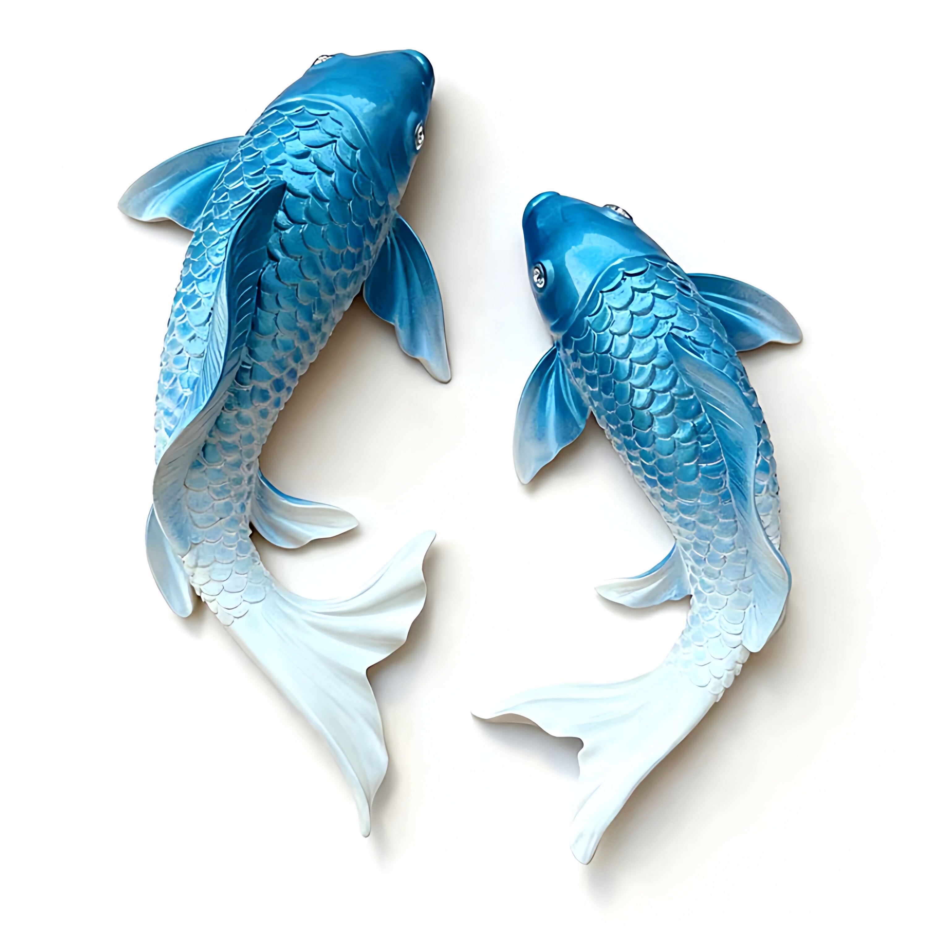 Lucky Koi Fish 3D Wall Decor,  - Resin Art Hanging avaliação e preço