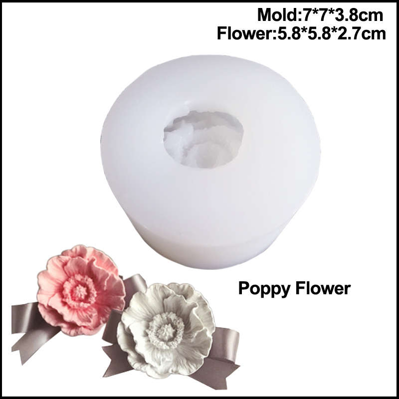 Hot Poppy Candle Moulds Soap M - Resin Art Heat Gun avaliação e preço