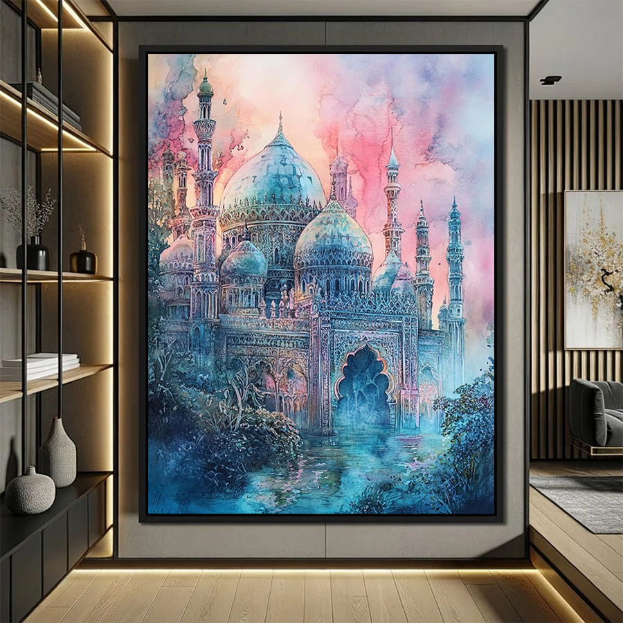 5D DIY Diamond Embroidery Pict - Resin Art Quran Box avaliação e preço