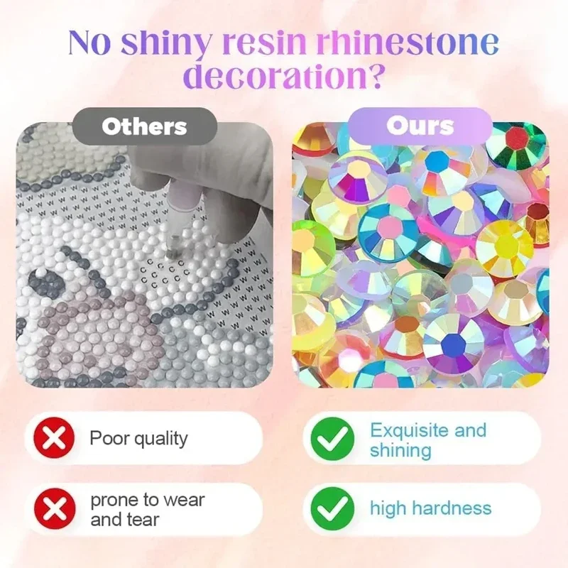 3mm Color Diy Resin Rhinestone - Resin Art For Photo Frame avaliação e preço