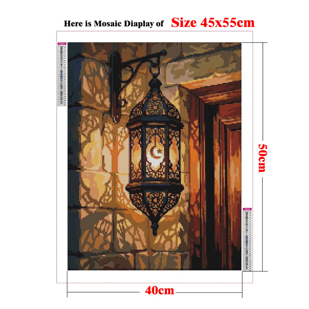 1pc frameless 5D Diamond Paint - Resin Art Learning avaliação e preço