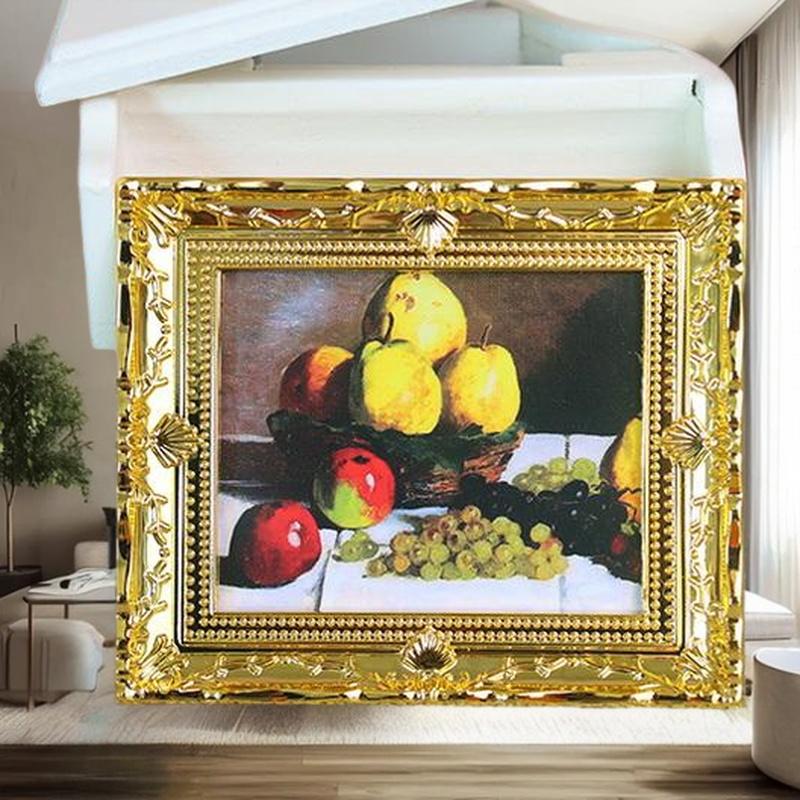 1Pcs Miniature Doll House Wall - Resin Art For Photo Frame avaliação e preço