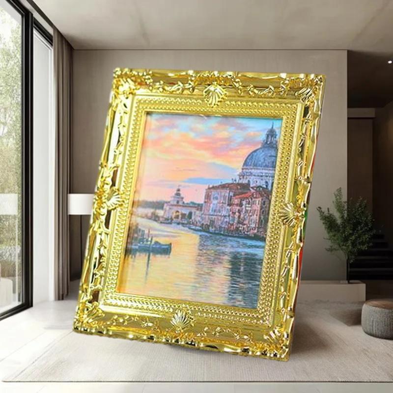 1Pcs Miniature Doll House Wall - Resin Art For Photo Frame avaliação e preço