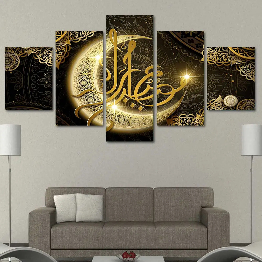 New 5D Full Square Round Diamo - Resin Art Quran Box avaliação e preço