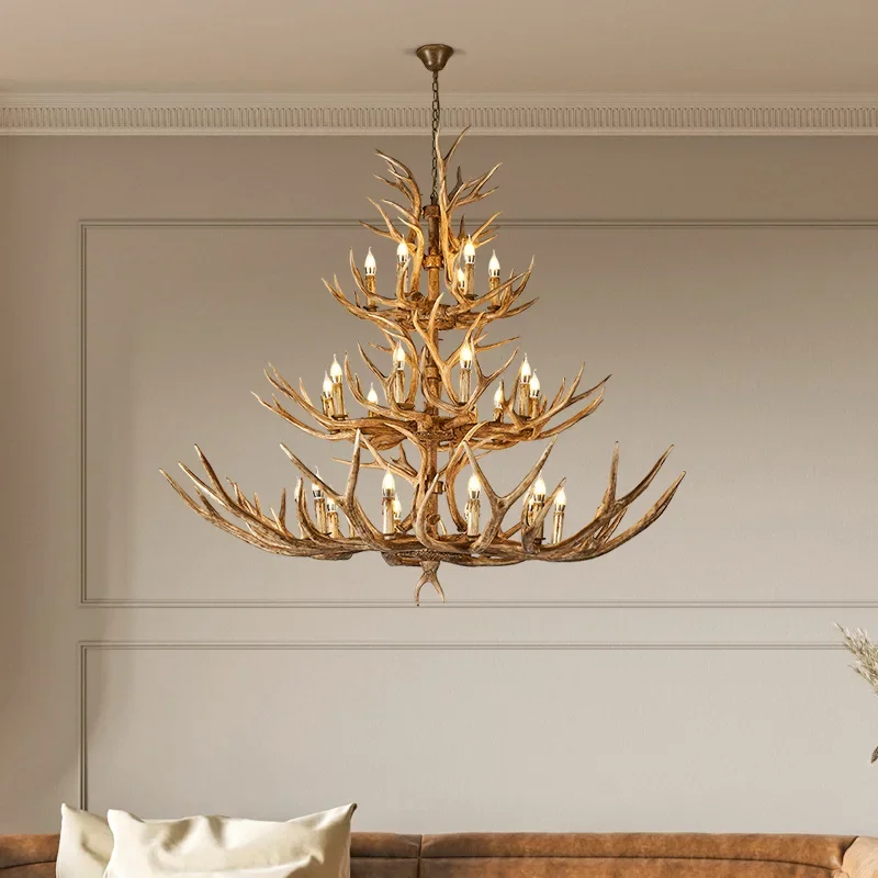 Christmas Style Antler Deer Ch - Resin Art Hanging avaliação e preço