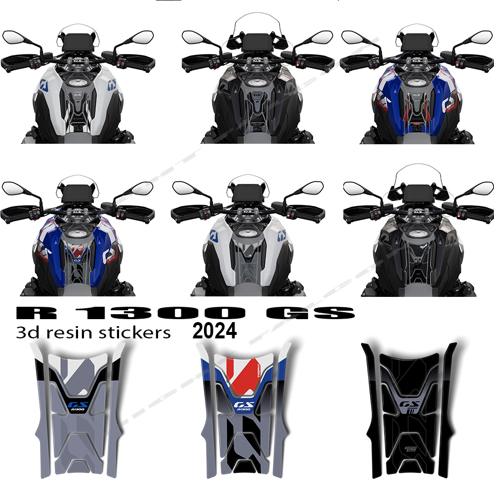 For BMW R 1300 GS Triple Black - Resin Art Sticker avaliação e preço