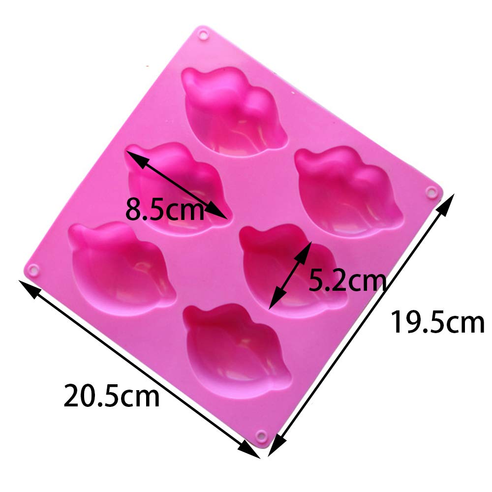 3D Hot Lip Silicone Candle Mol - Resin Art Heat Gun avaliação e preço