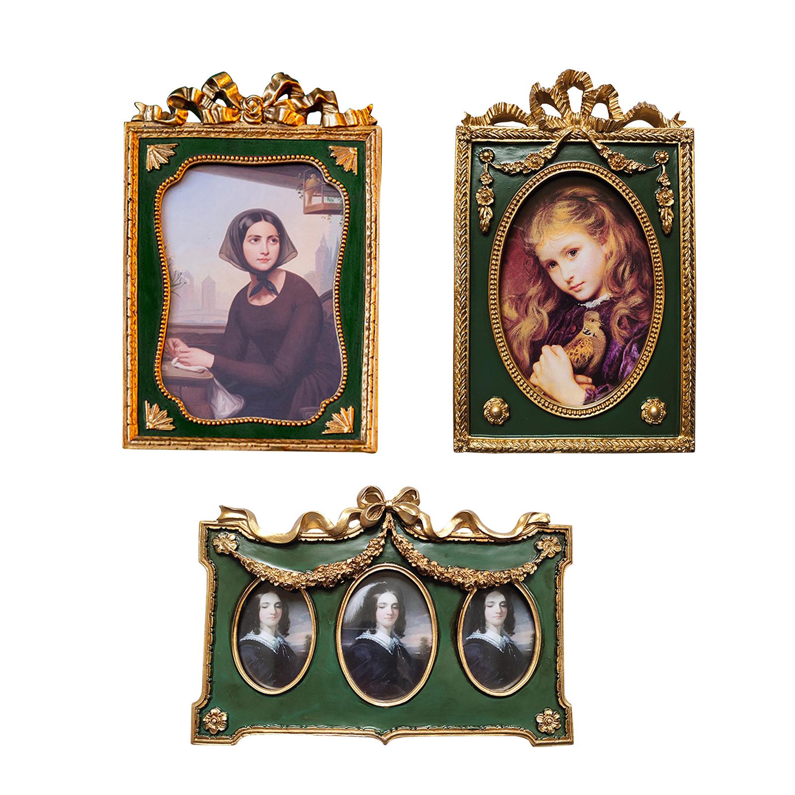 Antique Resin Photo Display Fr - Resin Art Hanging avaliação e preço