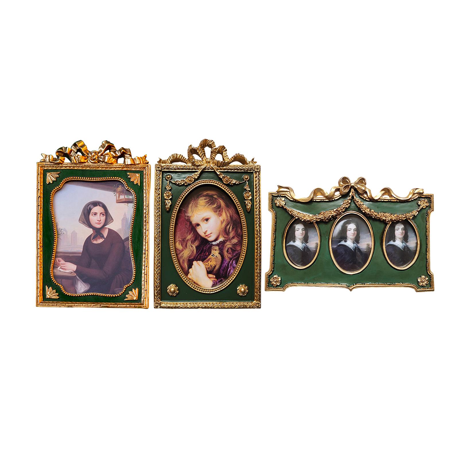 Antique Resin Photo Display Fr - Resin Art Hanging avaliação e preço
