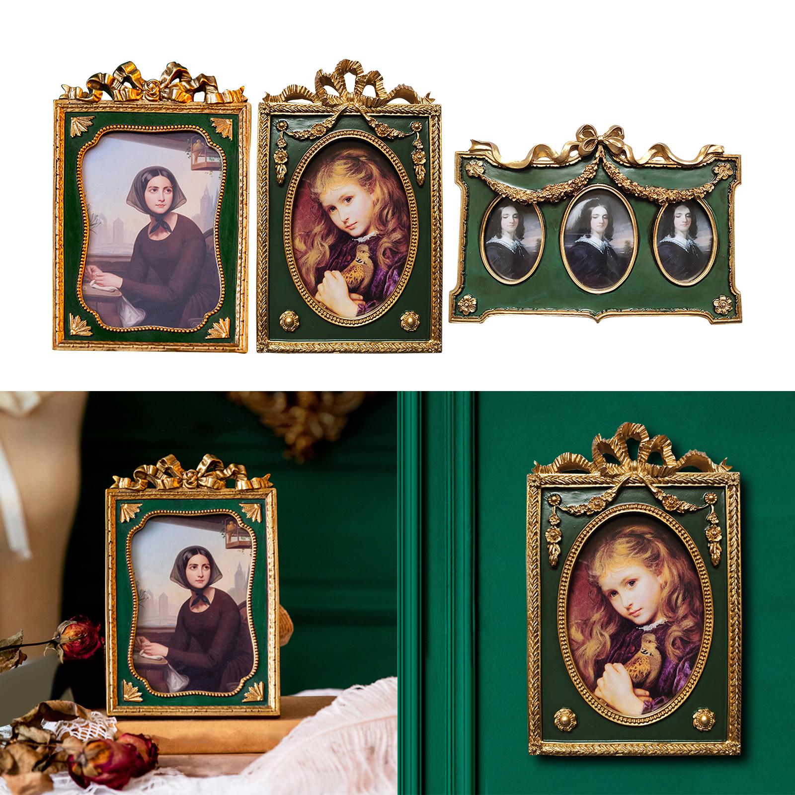 Antique Resin Photo Display Fr - Resin Art Hanging avaliação e preço