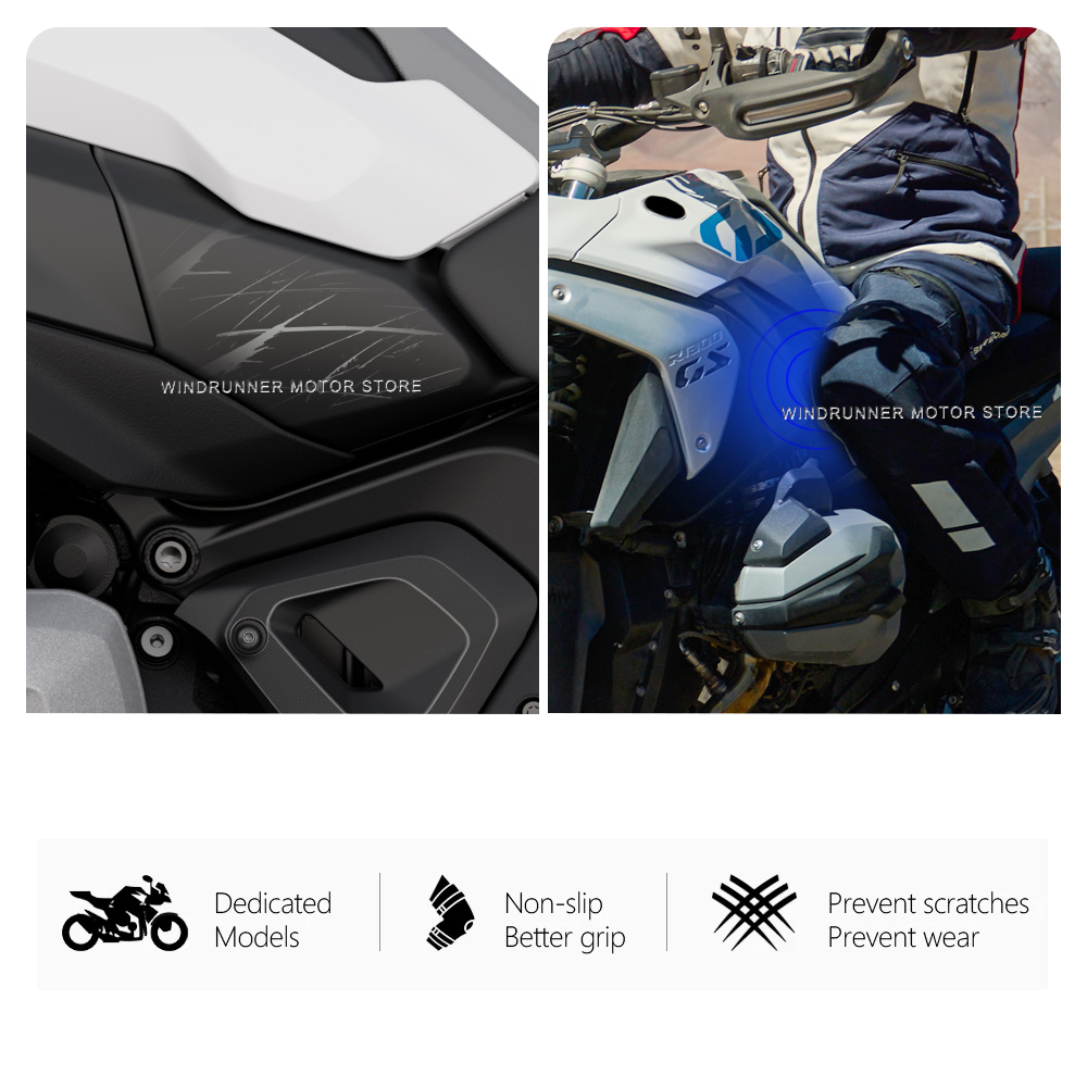 2024 Motorcycle Non-slip Side  - Resin Art Sticker avaliação e preço