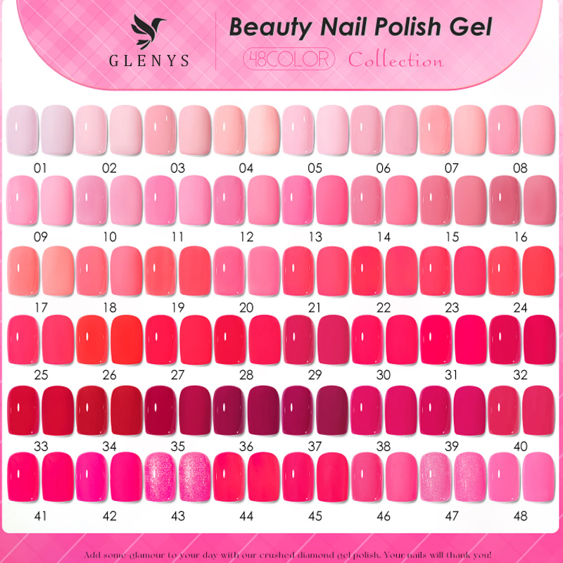 Glenys 48 pieces * 15ml nail p - Resin Art Learning avaliação e preço