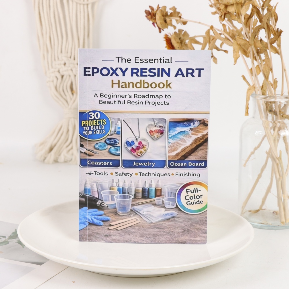 Epoxy Resin Art Handicraft Boo - Resin Art Learning avaliação e preço