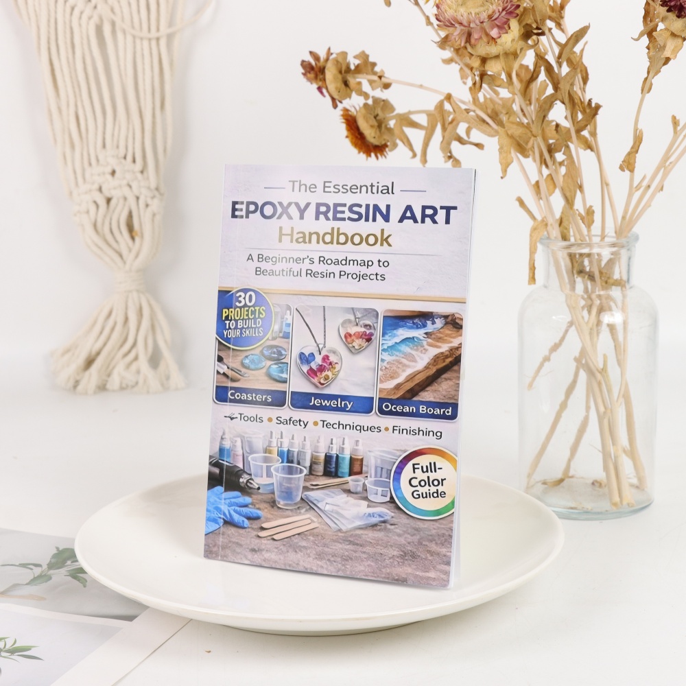 Epoxy Resin Art Handicraft Boo - Resin Art Learning avaliação e preço