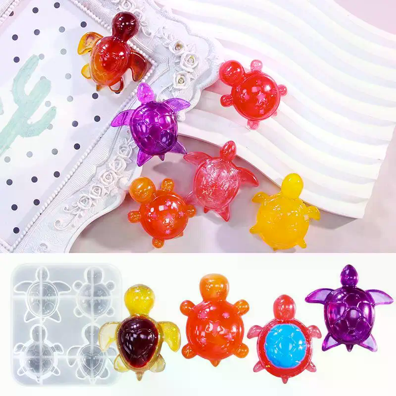 HOT Four Turtles Plaster Silic - Resin Art Heat Gun avaliação e preço