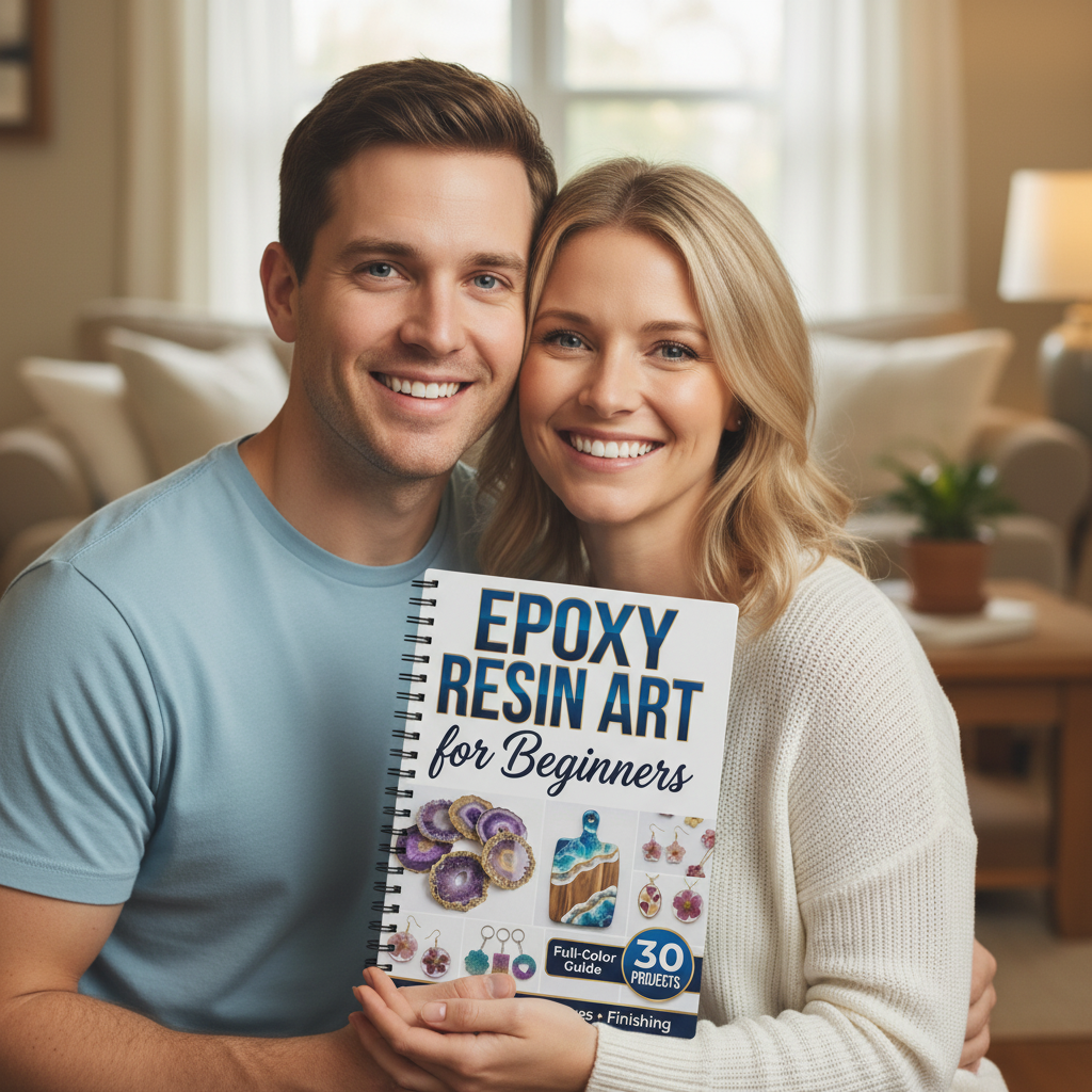 Epoxy Resin Art Book Guide Lea - Resin Art Learning avaliação e preço