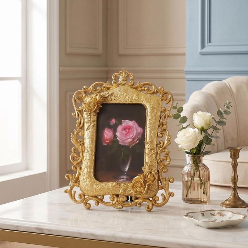 Retro Picture Frame,Mini Antiq - Resin Art For Photo Frame avaliação e preço