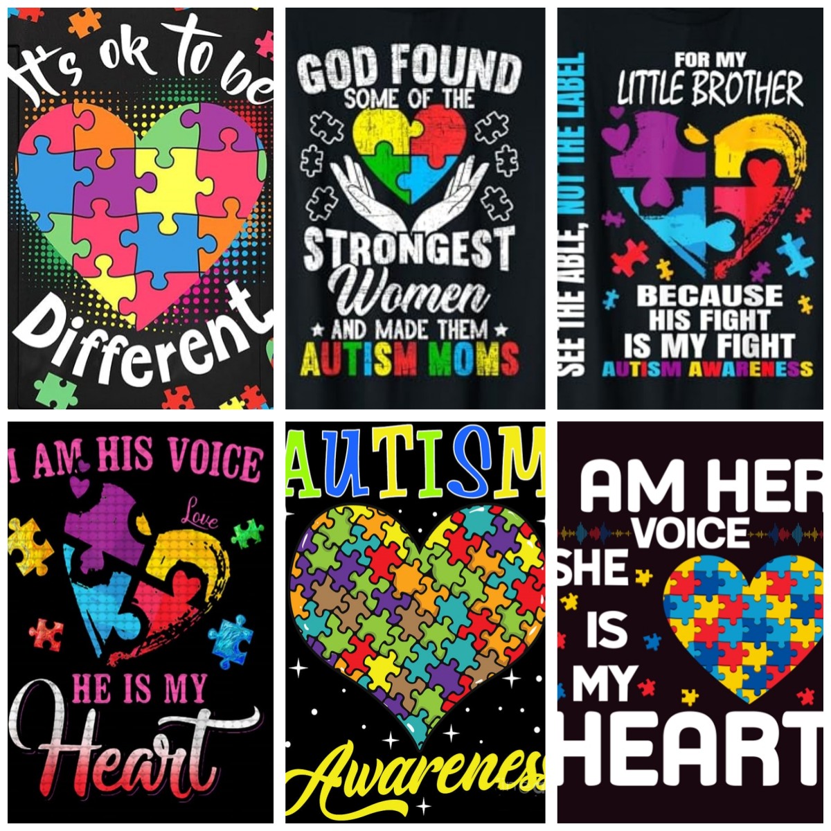 Autism Awareness Posters 5D Ad - Resin Art Quotes avaliação e preço